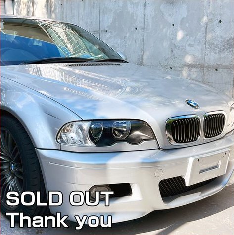 BMW E46 M3 SMG II(屋内保管・走行3.3万km)