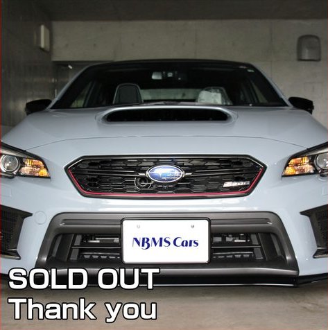 SUBARU WRX S208(限定車・走行1,760km)