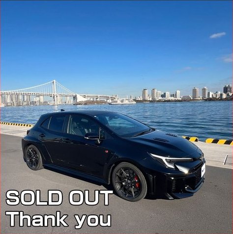 TOYOTA GRカローラ(走行400km)